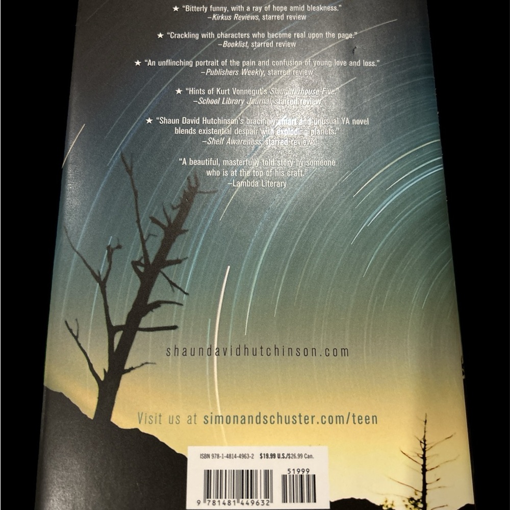 We Are the Ants Book by Shaun David Hutchinson- Junior Literary Guild Selection - Picture 2 of 4
